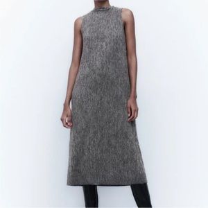 Zara soft knit dress. size small. gently used! great condition- super soft